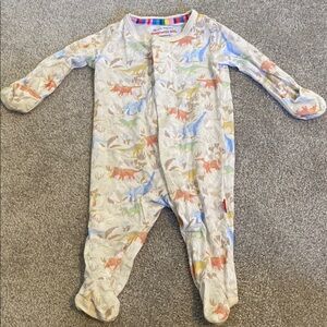 Magnetic Me Modal Colorful Dinosaur Print Kids One Piece